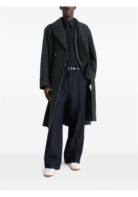 cappotto soft coat uomo nero LEMAIRE | CO1135 LF504BK999